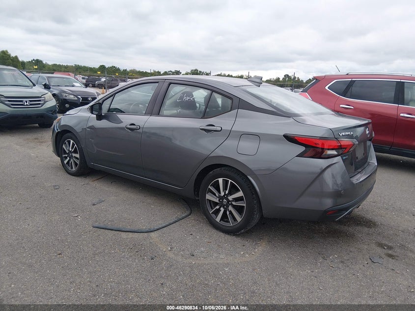 Vin: 3n1cn8evxml845256, lot: 46790997, nissan versa sv xtronic cvt 20213