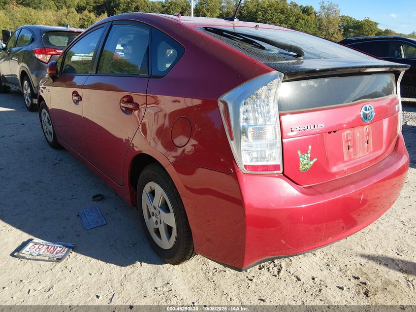 Vin: jtdkn3du4b0310602, lot: 46790998, toyota prius four 20113