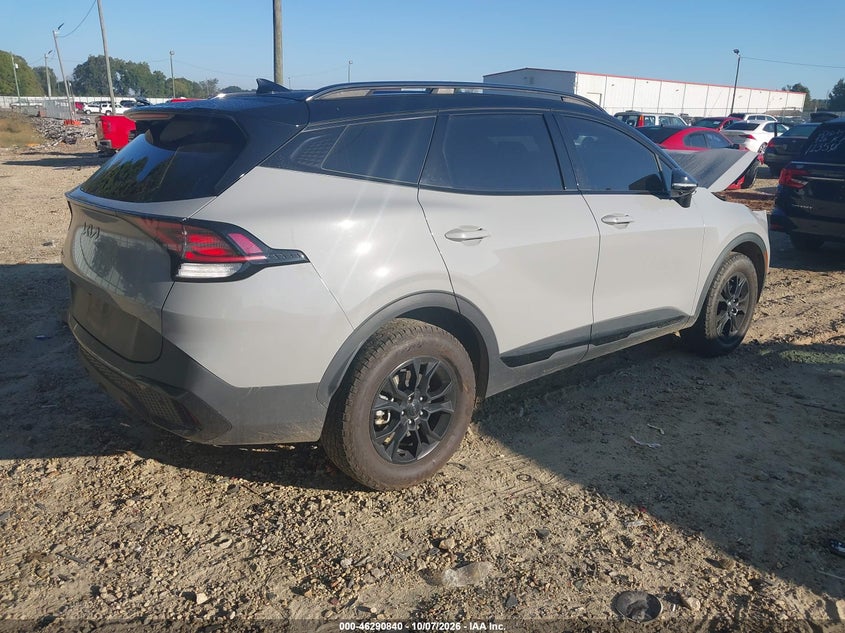 Vin: 5xyk7cdf2sg256240, lot: 46791003, kia sportage x-pro prestige 20254