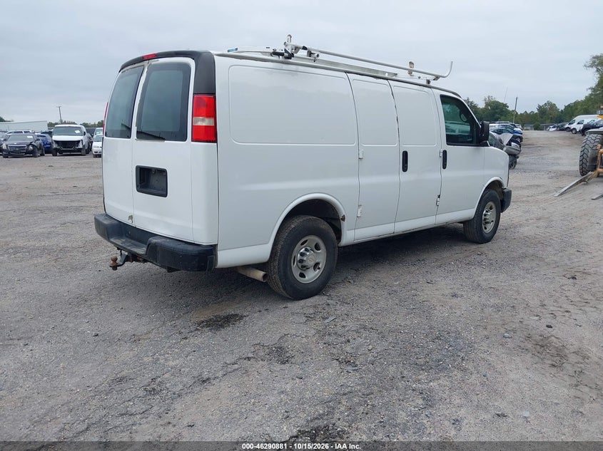 CHEVROLET EXPRESS 2500 2013 VIN 1GCWGFBAXD1133105
