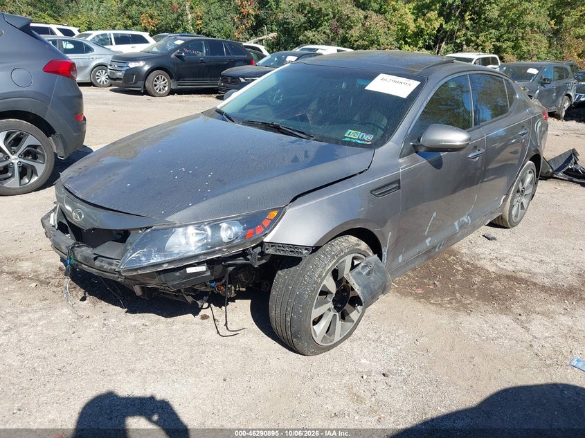 Vin: 5xxgr4a64dg105496, lot: 46791058, kia optima sx 20132