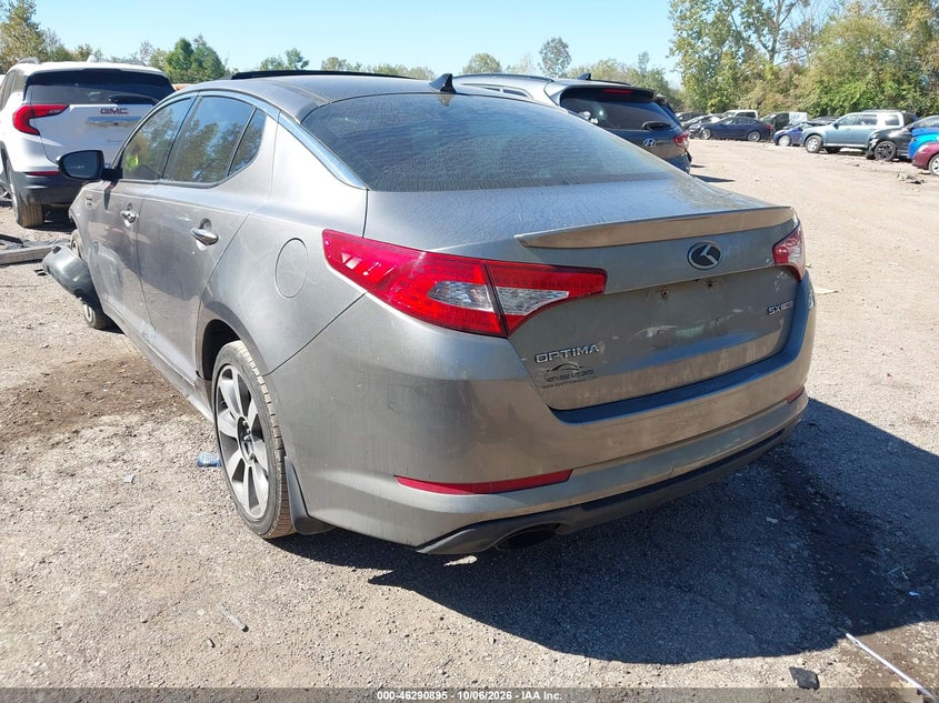 Vin: 5xxgr4a64dg105496, lot: 46791058, kia optima sx 20133