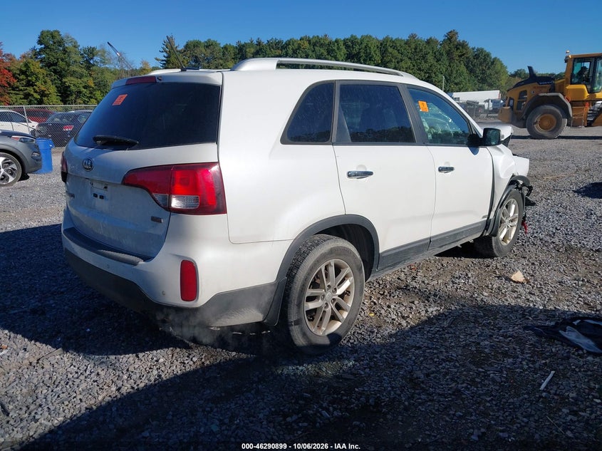 Vin: 5xyktda67fg611155, lot: 46791062, kia sorento lx 20154