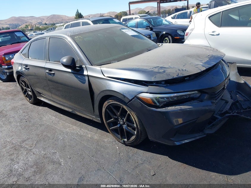 Vin: 2hgfe2f50ph556469, lot: 46791065, honda civic sport 2023 img_1