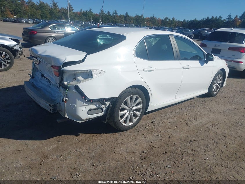 Vin: 4t1b11hk7ju633196, lot: 46791076, toyota camry le 20184