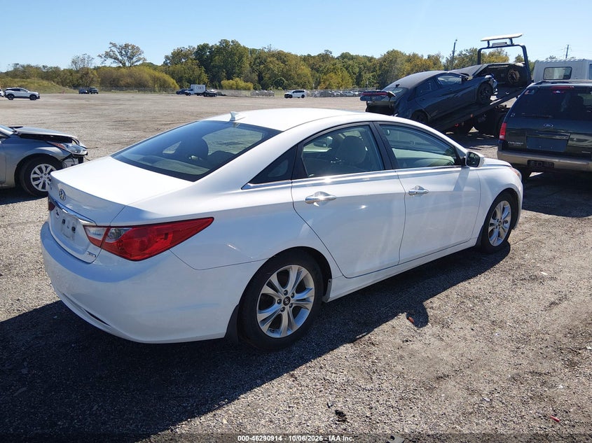 Vin: 5npec4ac3dh511112, lot: 46791078, hyundai sonata limited 20134