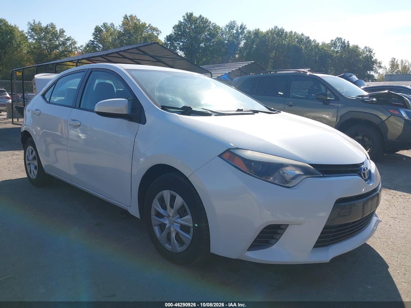 Vin: 5yfbprhe9gp527463, lot: 46791089, toyota corolla le eco 20161