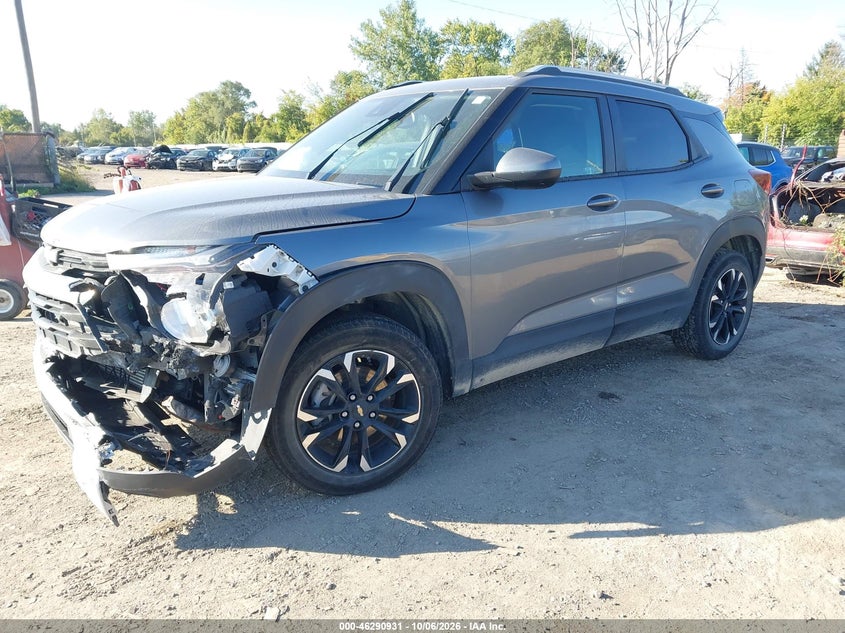 Vin: kl79mrsl2mb039882, lot: 46791094, chevrolet trailblazer awd lt 20212