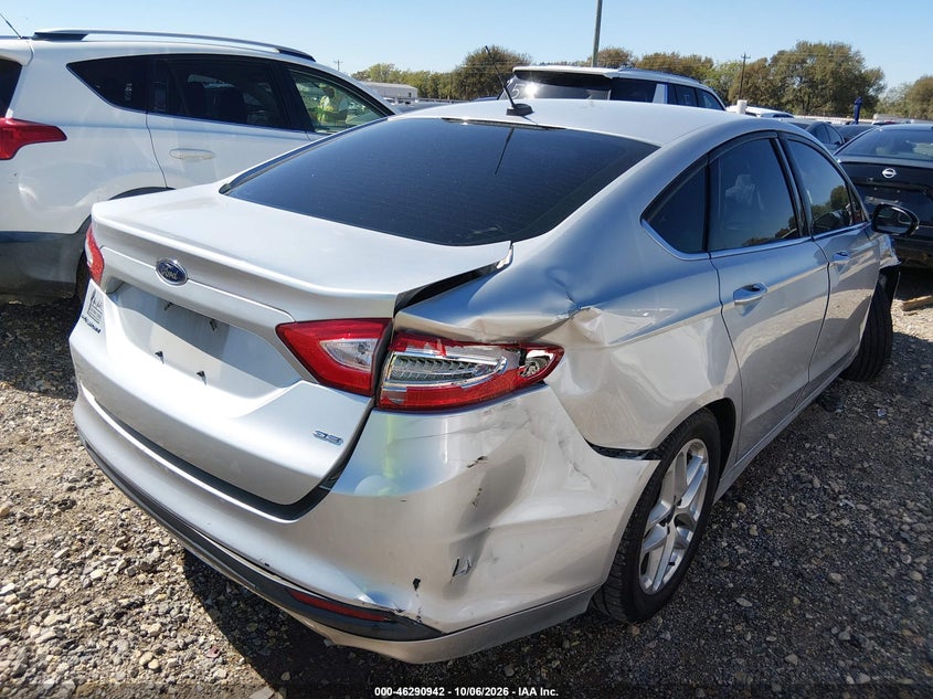 Vin: 1fa6p0h72e5393183, lot: 46791105, ford fusion se 20144