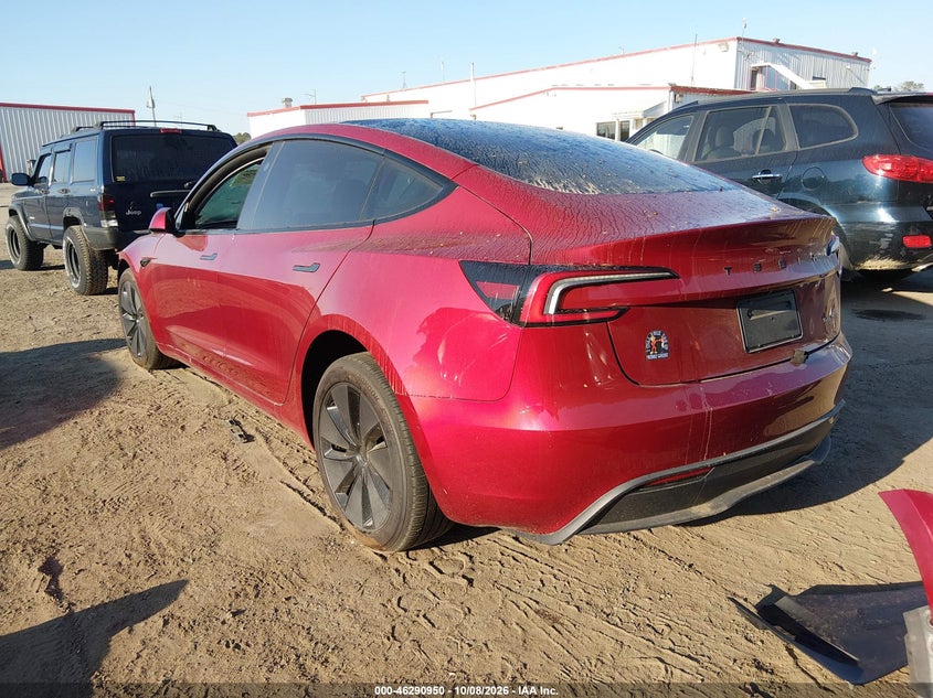 Vin: 5yj3e1ebxrf795183, lot: 46791113, tesla model 3 long range dual motor all-wheel drive 20243