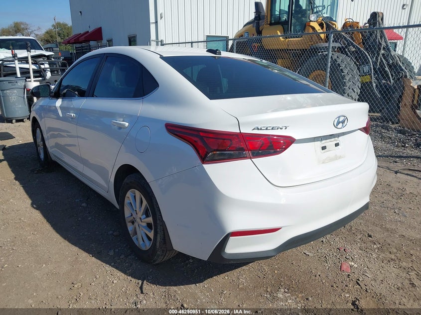 Vin: 3kpc24a65ne178504, lot: 46791114, hyundai accent sel 20223