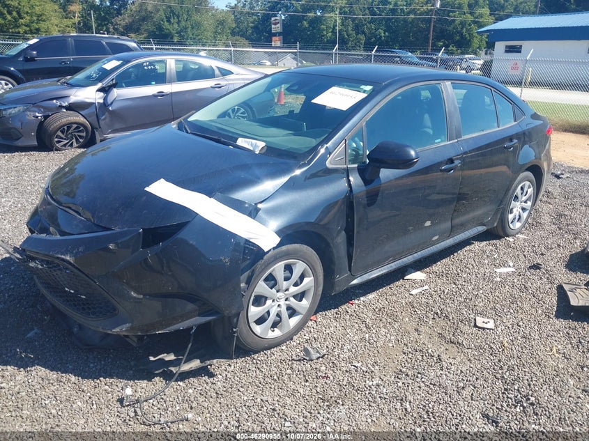 Vin: 5yfeprae3lp091081, lot: 46791118, toyota corolla le 20202