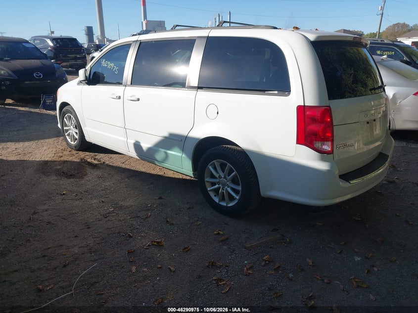 Vin: 2c4rdgcg4er152888, lot: 46791138, dodge grand caravan sxt 20143