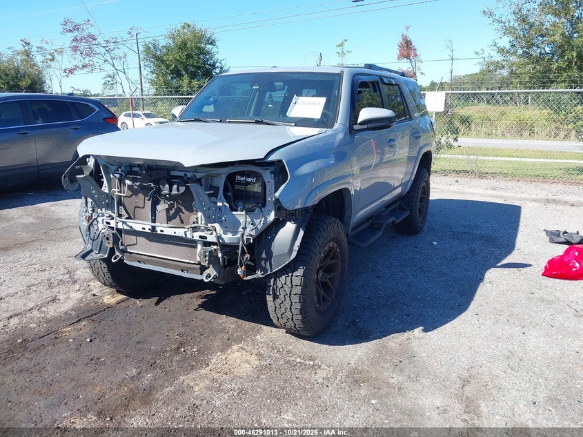 Vin: jtebu5jr1m5856242, lot: 46791176, toyota 4runner trail special edition 20212