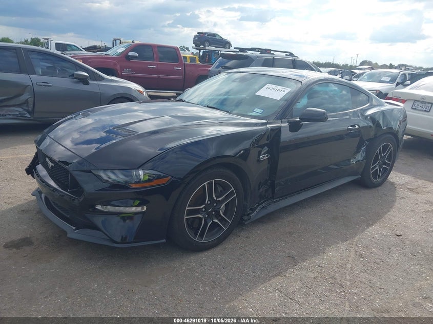 Vin: 1fa6p8cf0n5145477, lot: 46791182, ford mustang gt premium fastback 20222