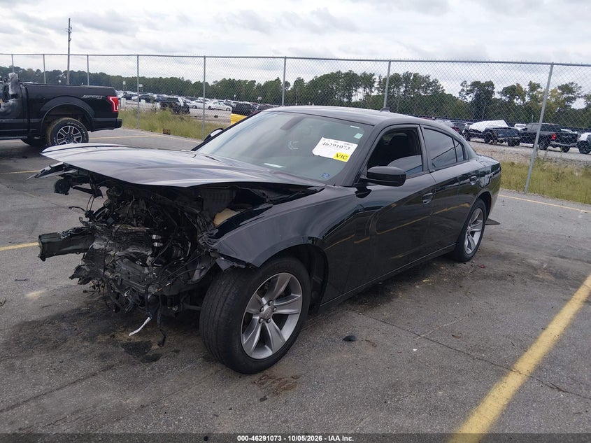 Vin: 2c3cdxhg2jh187268, lot: 46791236, dodge charger sxt plus rwd 20182