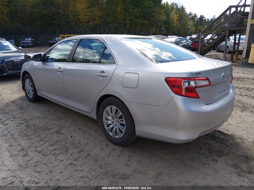 Vin: 4t1bf1fk4cu158467, lot: 46791241, toyota camry le 20123