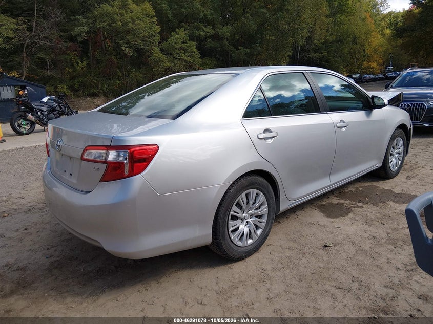 Vin: 4t1bf1fk4cu158467, lot: 46791241, toyota camry le 20124