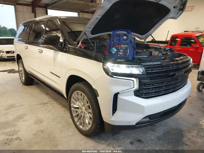 Vin: 1gnscfkt1pr361213, lot: 46791245, chevrolet suburban 2wd premier 20231