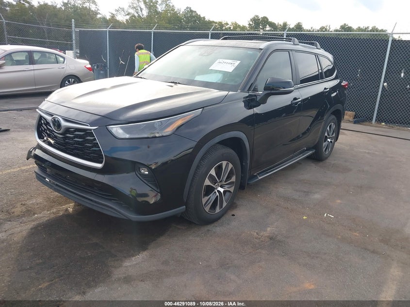 Vin: 5tdkdrahxps013898, lot: 46791252, toyota highlander xle 20232