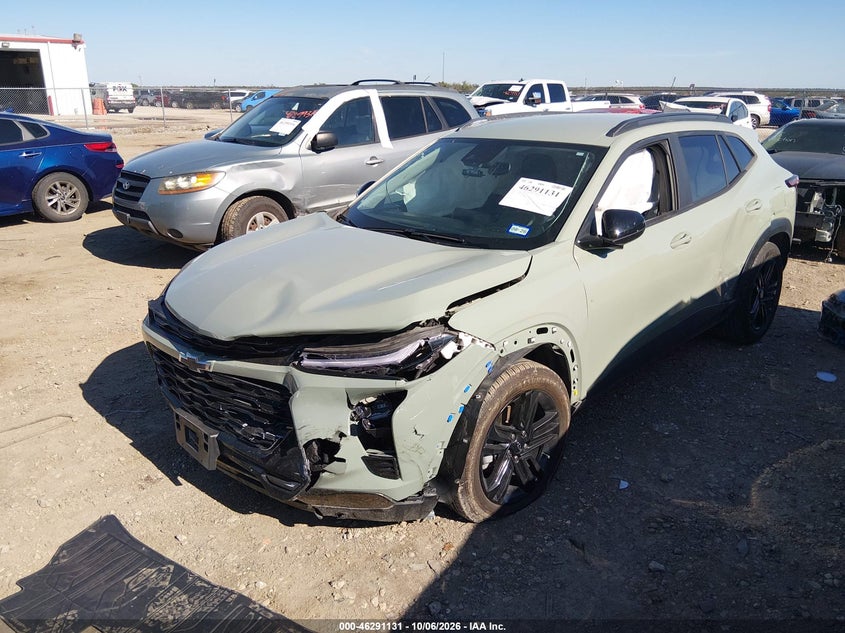 Vin: kl77lkepxsc056128, lot: 46791294, chevrolet trax fwd activ 20252