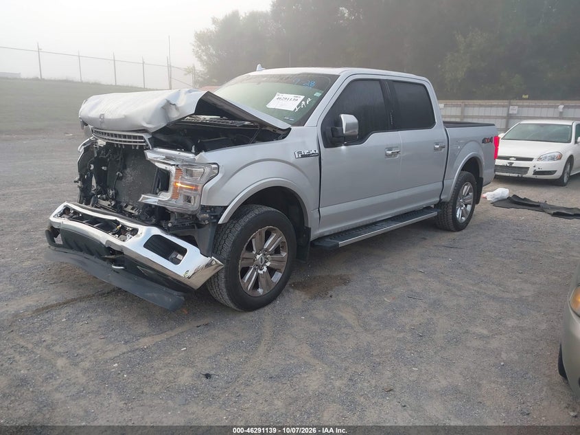 Vin: 1ftew1eg2jkc06569, lot: 46791302, ford f-150 lariat 20182