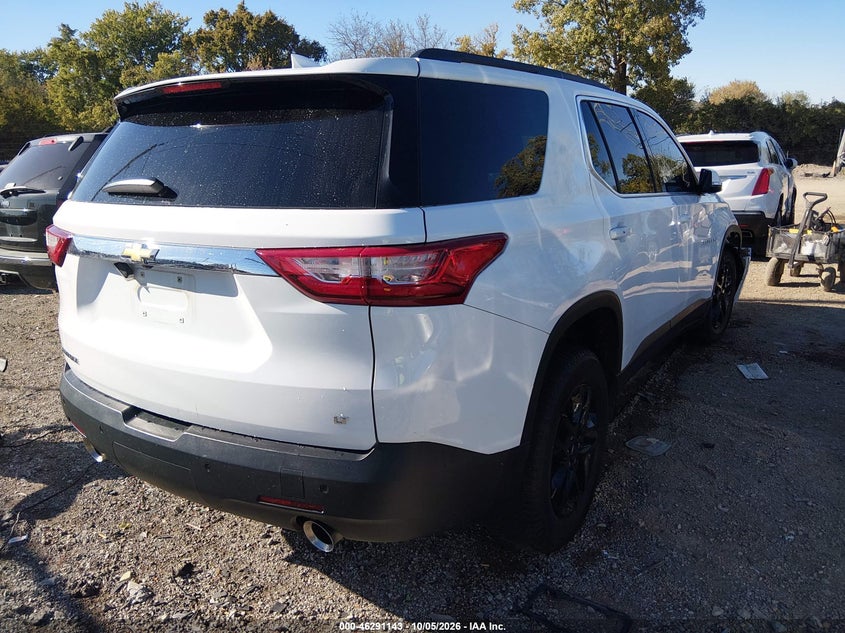 Vin: 1gnergkw5kj128034, lot: 46791306, chevrolet traverse 1lt 20194