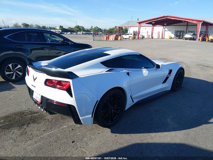 Vin: 1g1yw2d78h5119281, lot: 46791344, chevrolet corvette grand sport 20174