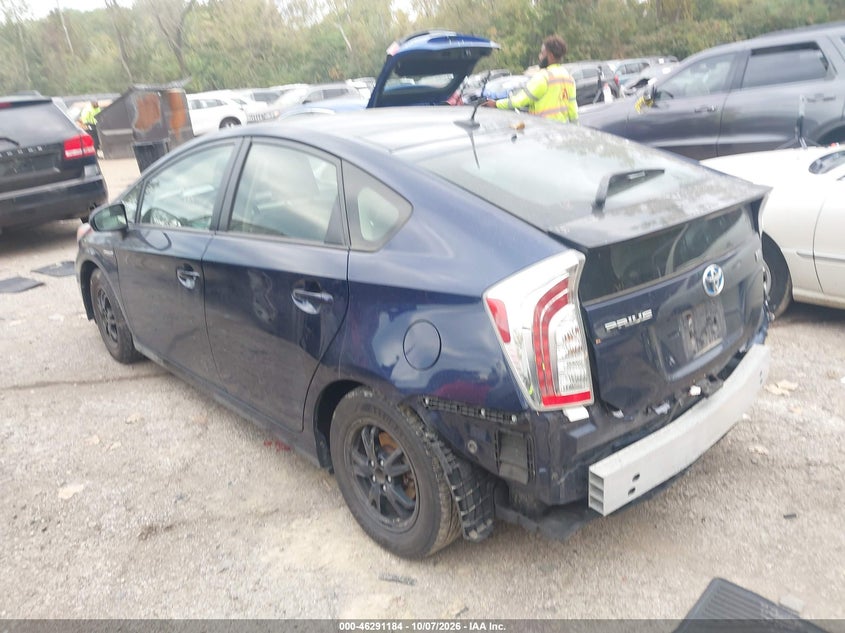 TOYOTA PRIUS 2013 VIN JTDKN3DU2D1671856