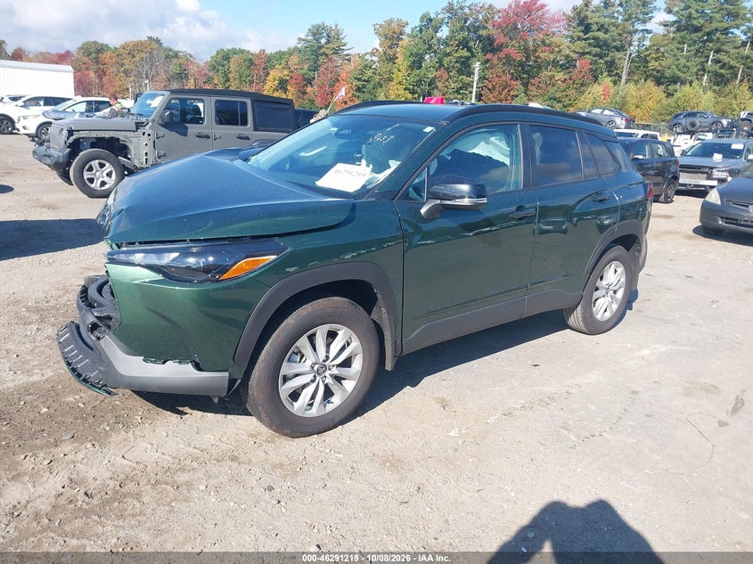 Vin: 7mucaabg0tv179786, lot: 46791382, toyota corolla cross le 20262