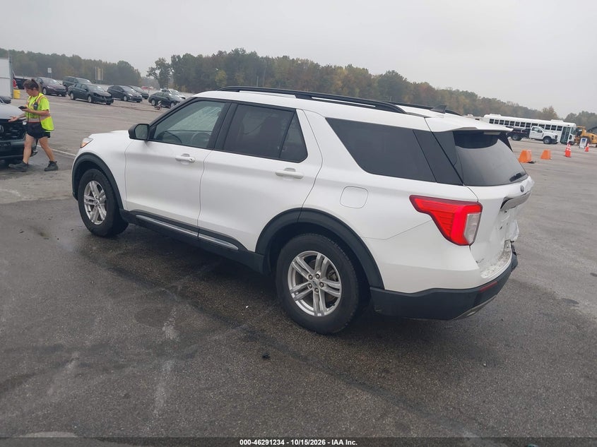 Vin: 1fmsk7dh6nga58314, lot: 46791397, ford explorer xlt 20223