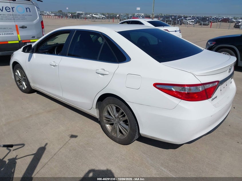 Vin: 4t1bf1fk8hu375396, lot: 46791398, toyota camry se 20173