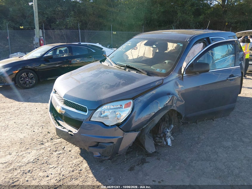 2014 Chevrolet Equinox Ls, Удар спереди, IAAI, VIN 2GNALAEK9E6194383 — фото 2