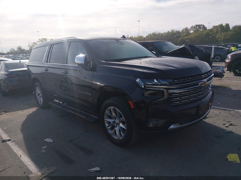 Vin: 1gnskfkd0mr278654, lot: 46791430, chevrolet suburban 4wd premier 20211