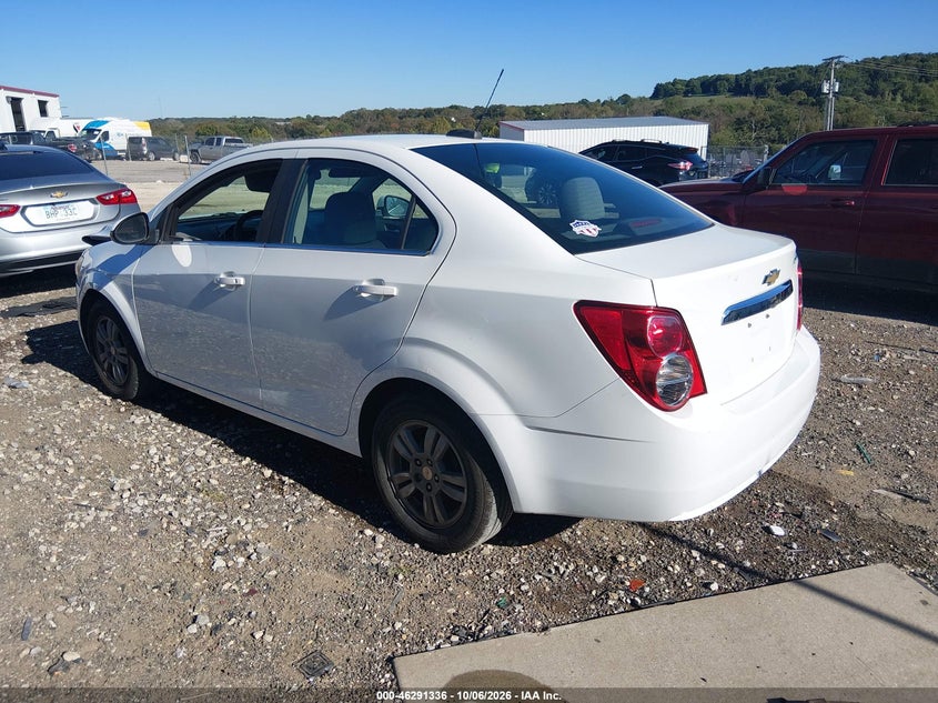 Vin: 1g1jc5sh5g4102417, lot: 46791499, chevrolet sonic lt auto 20163