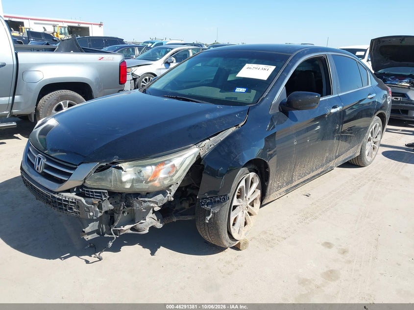 Vin: 1hgcr2f59da106580, lot: 46791544, honda accord sport 20132