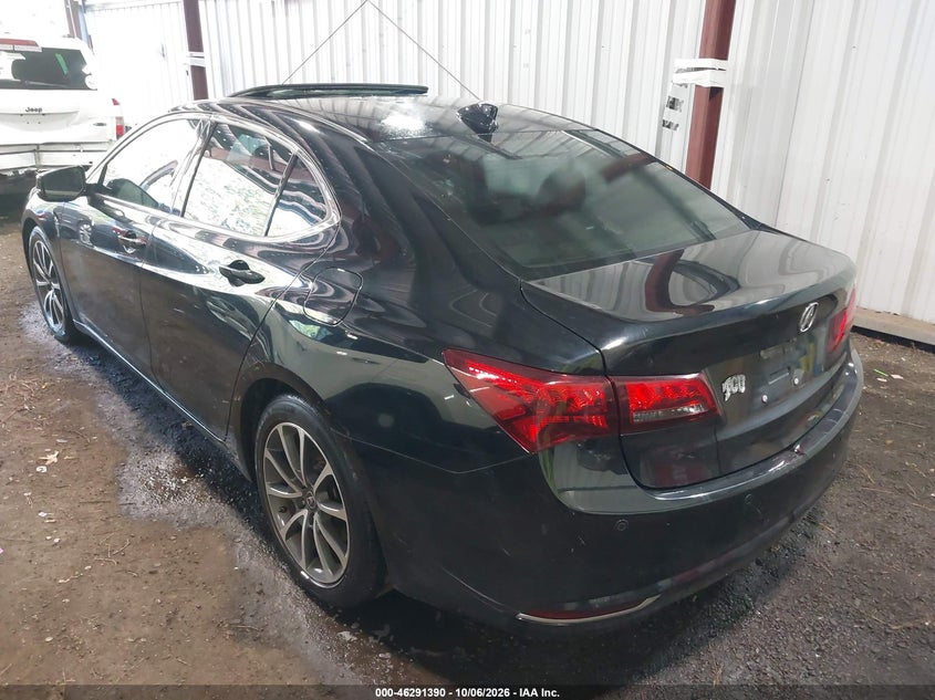 Vin: 19uub2f74fa022597, lot: 46791552, acura tlx v6 advance 20153