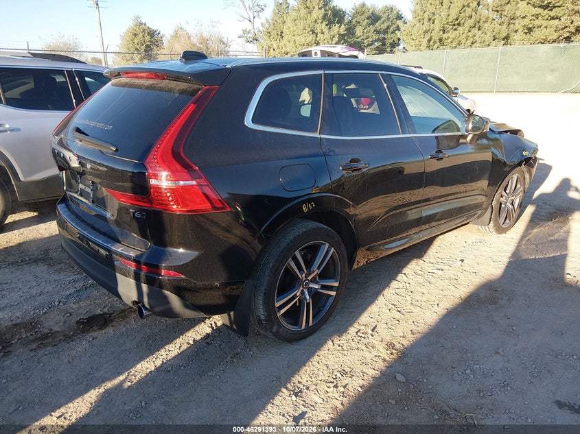 Vin: lyva22rk3jb102069, lot: 46791556, volvo xc60 t6 momentum 20184