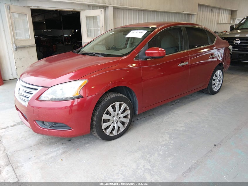 Vin: 3n1ab7apxey235234, lot: 46791565, nissan sentra sv 20142