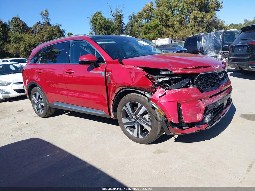 Vin: kndrhdlg4n5098668, lot: 46791577, kia sorento hybrid ex 2022 img_1