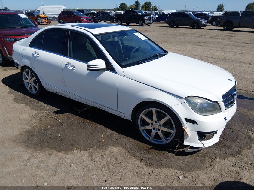 Vin: wddgf4hb6ea954026, lot: 46791609, mercedes-benz c 250 sport 2014 img_1