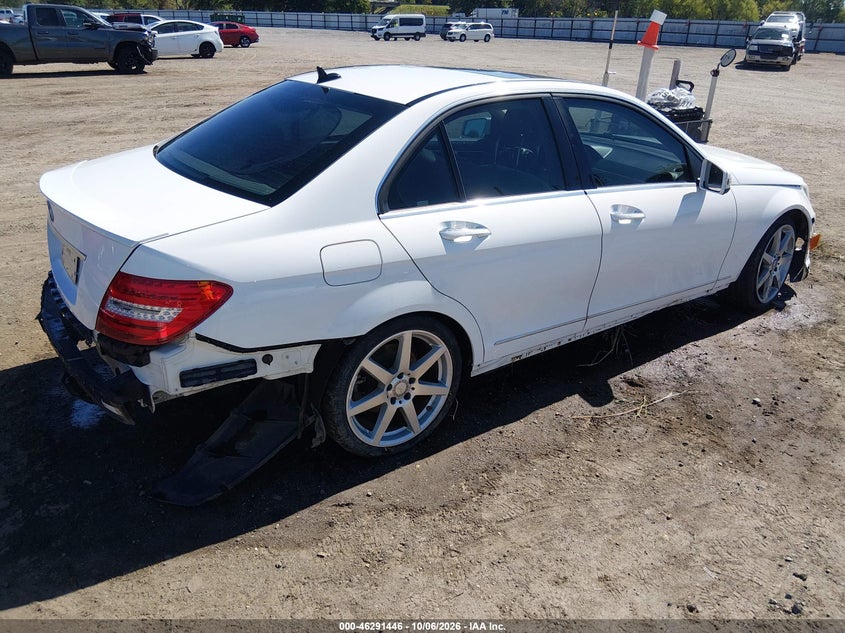 Vin: wddgf4hb6ea954026, lot: 46791609, mercedes-benz c 250 sport 20144