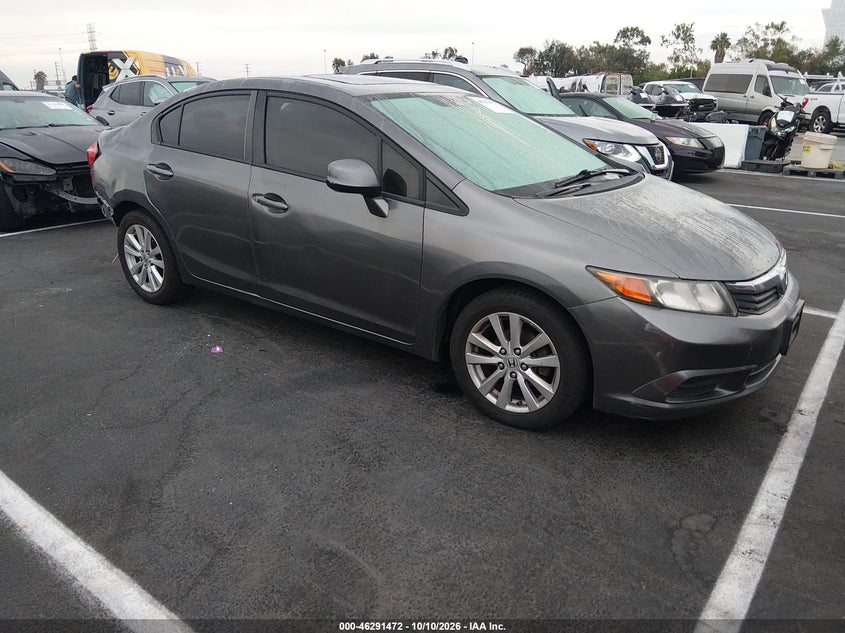 Vin: 19xfb2f87ce041136, lot: 46791635, honda civic ex 2012 img_1