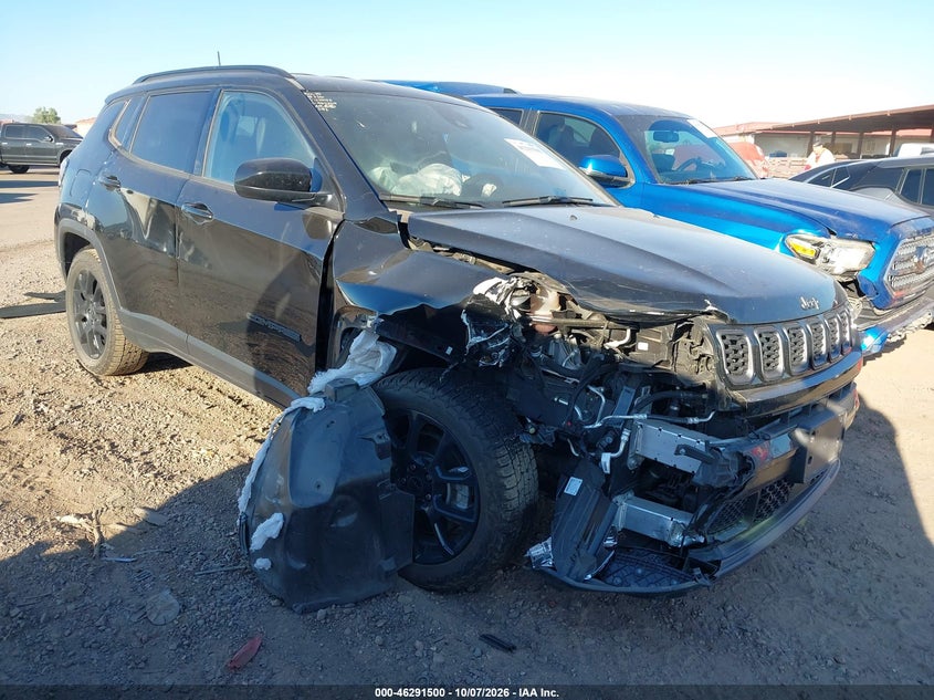 Vin: 3c4njdbn0st570654, lot: 46791663, jeep compass latitude 4x4 20251