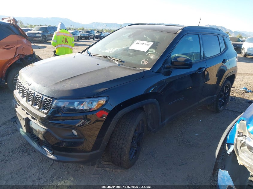 Vin: 3c4njdbn0st570654, lot: 46791663, jeep compass latitude 4x4 20252