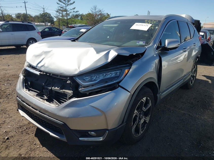 Vin: 2hkrw2h99kh637186, lot: 46791684, honda cr-v touring 20192