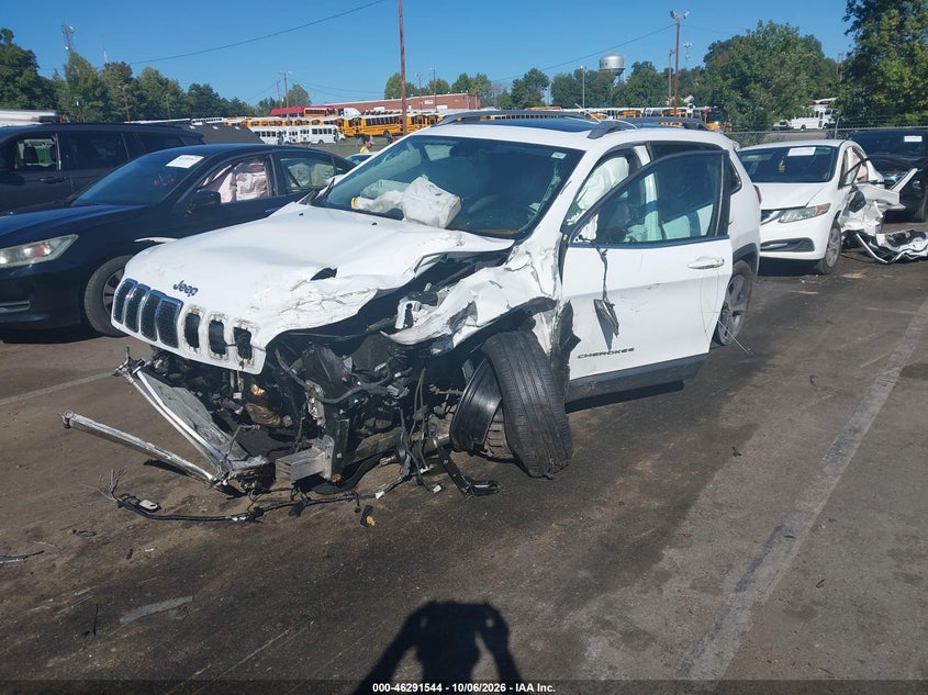 Vin: 1c4pjmdx3md181247, lot: 46791707, jeep cherokee limited 4x4 20212