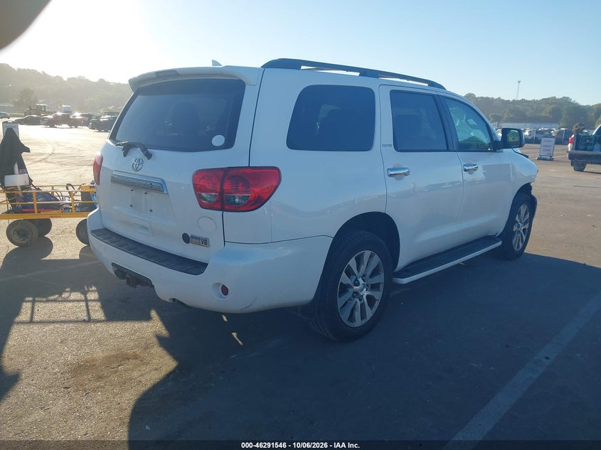 Vin: 5tdky5g11fs060193, lot: 46791709, toyota sequoia limited 5.7l v8 20153