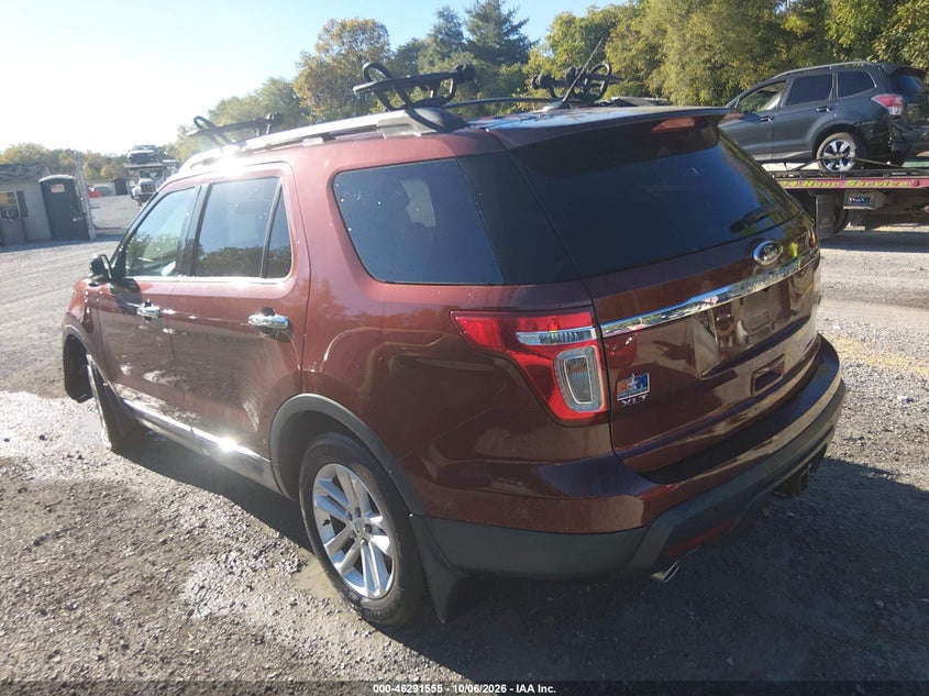 Vin: 1fm5k8d87fga68340, lot: 46791718, ford explorer xlt 20153