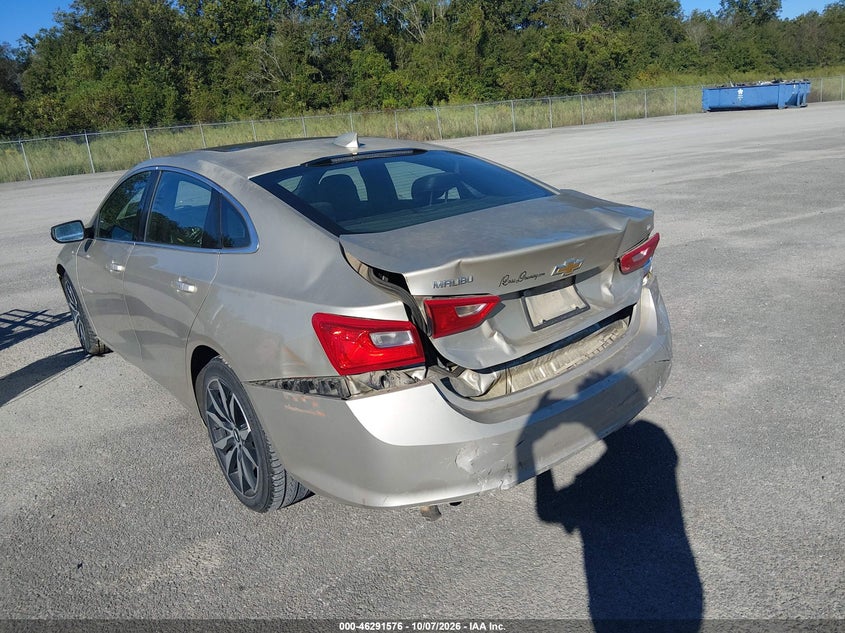 Vin: 1g1ze5st1gf205971, lot: 46791739, chevrolet malibu 1lt 20163